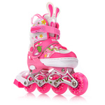 Inlineskates 4-in-1 Meteor für Kinder M 34-37 Bunny