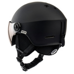 Skihelm Meteor Falven S 53 -55 cm schwarz