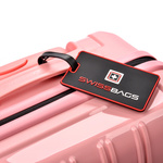 SwissBags Touristenkabinenkoffer 55cm Pink