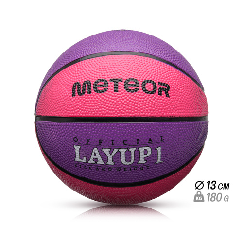 Basketball Meteor Layup 1 rosa/violett