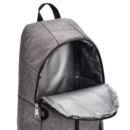 Thermorucksack Meteor Arctic 10 l schwarz/grau