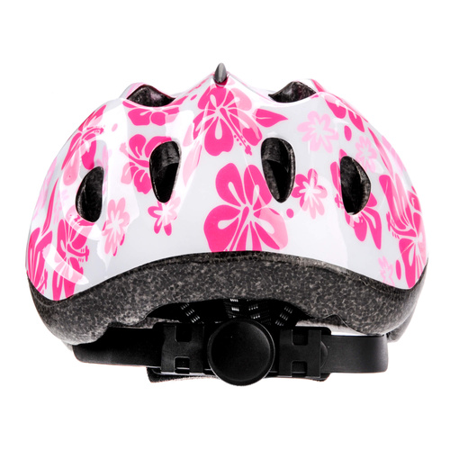 Kinderfahrradhelm Meteor HB6-5 S 48-52 cm Rosa Blumen