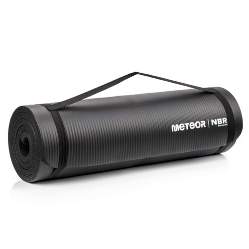 Gymnastikmatte Meteor NBR, 182 × 62 × 1,5 cm, Aufrollbar