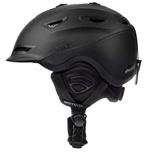Skihelm Meteor Montara L 58-61 cm schwarz