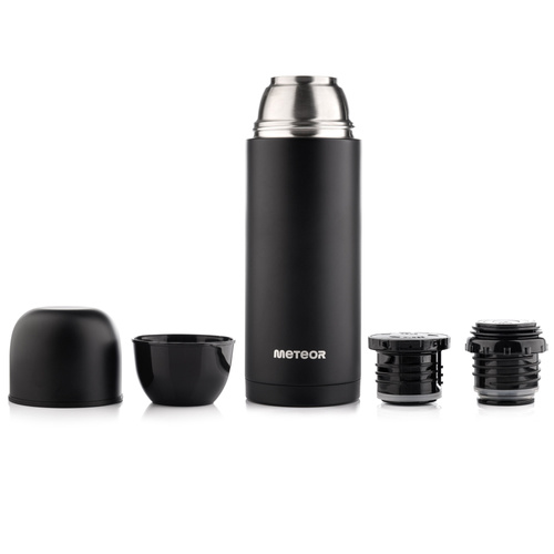 Thermobecher Meteor 1000 ml schwarz