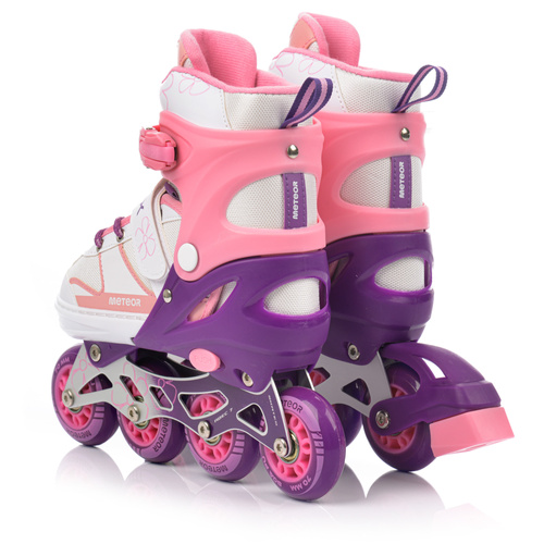 Inlineskates Meteor M 34-37 Rox pink