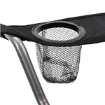 Meteor Tripper klappstuhl schwarz