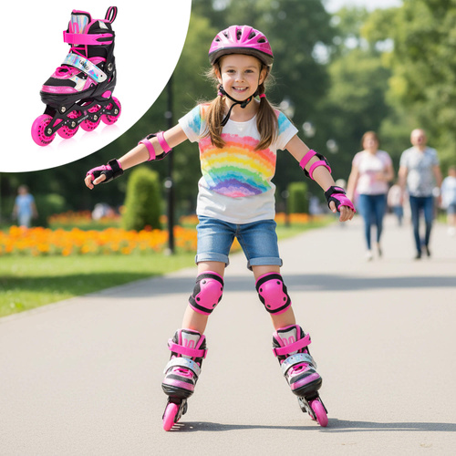 Inlineskates 4-in-1 Meteor für Kinder S 30-33 Metro