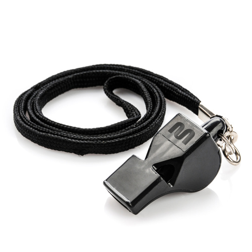 Kunststoff-Schiedsrichterpfeife Meteor Wolf Kugellos