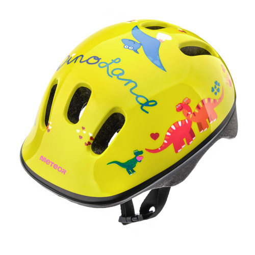 Kinderfahrradhelm Meteor KS06 S 48-52 cm Dino
