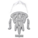 Fahrradhelm Meteor MV29 Drizzle M 55-58 cm weiß/pink