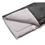 Schlafsack Meteor Freedom schwarz/grau 195x72 cm