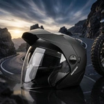 Motorradhelm Meteor Hekato XL 61 cm schwarz