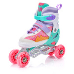 Inlineskates 4-in-1 Meteor S 30-33 Cream