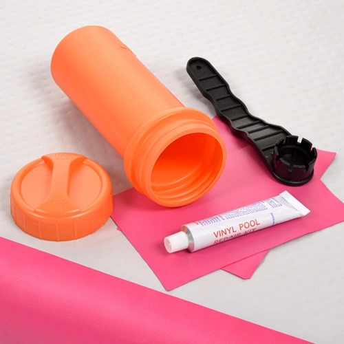 Aufblasbarer akrobatischer Weg Meteor 400 cm pink