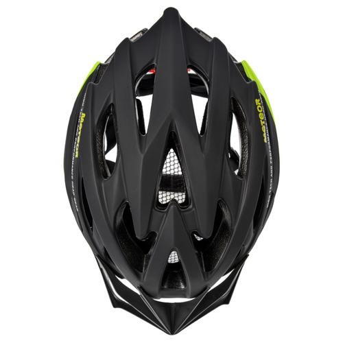 Fahrradhelm Meteor MV29 Drizzle XL 61-63 cm schwarz/neon grün