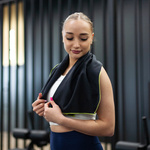 Handtuch Meteor M 50 x 90 cm schwarz