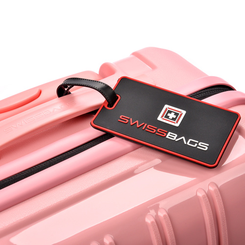 SwissBags Touristenkabinenkoffer 55cm Pink