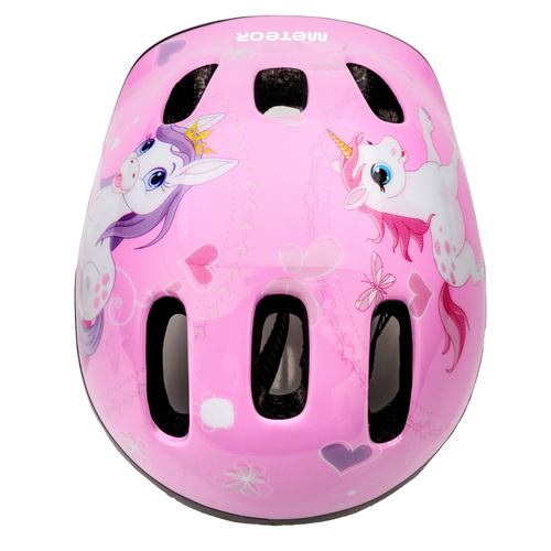 Kinderfahrradhelm Meteor MV6-2 S 48-52 cm Pony