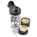 Bidon Shaker Meteor 500 ml schwarz