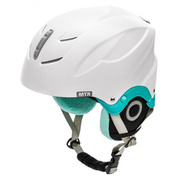 Skihelm Meteor Lumi M 55-58 cm mint/weiß