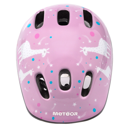 Kinderfahrradhelm Meteor MV6-2 S 48-52 cm Lama