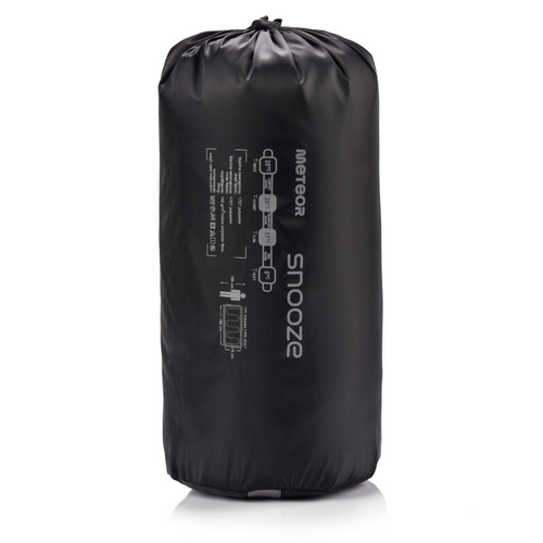 Schlafsack Meteor Snooze schwarz