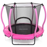 Trampolin für Kinder Meteor TRP-70 140 cm pink