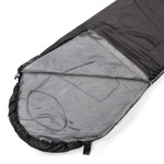 Meteor Schlafsack Snooze+ schwarz/grau