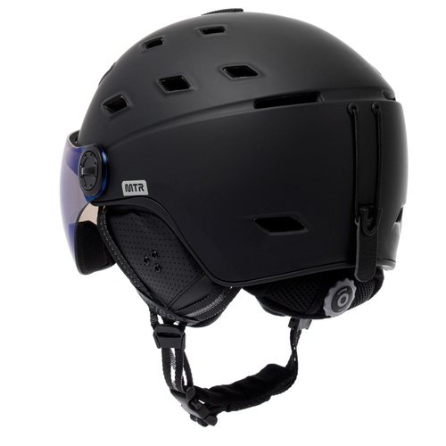 Skihelm Meteor Glide L 58-61 cm schwarz