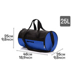 Fitness Tasche Meteor Siggy 25 l schwarz/grün