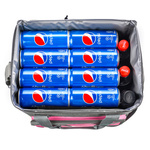 Meteor Frosty 30 l Thermosack rosa/grau melange
