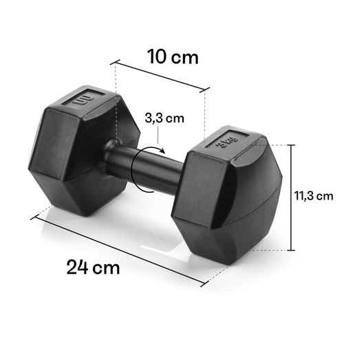 Zementhantelset 2x3 kg Meteor
