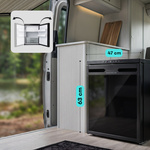 Kompressor-Kühlschrank Meteor CR65X