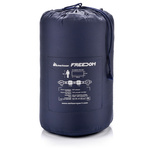 Schlafsack Meteor Freedom navy blau/grau 195x72 cm