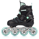 Inlineskates Meteor M 34-37 Urbo schwarz/minzfarben