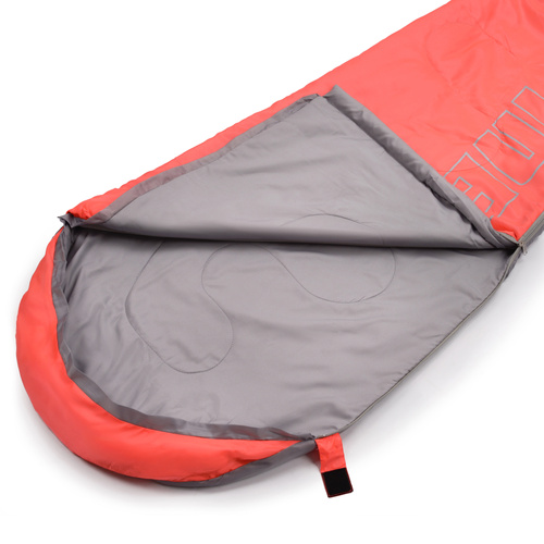 Schlafsack Meteor Ymer neon orange/grau