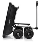 Der Kippwagen Meteor 3-in-1 schwarz