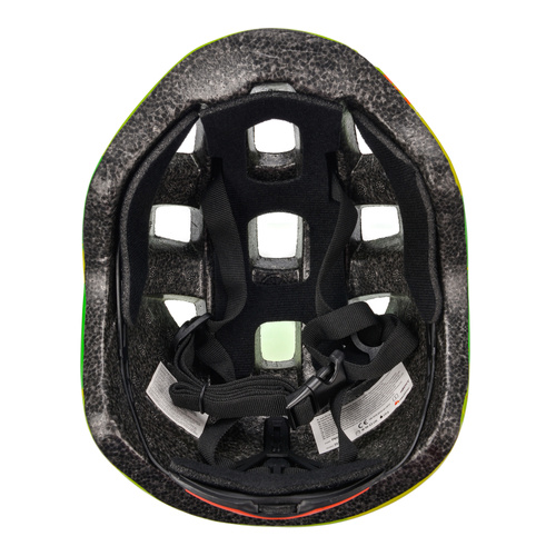 Kinderfahrradhelm Meteor PNY11 S 43-48 cm Dogs grün