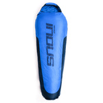 Schlafsack Meteor Indus R navy blau/blau