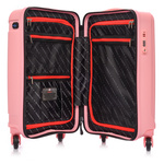 SwissBags Touristenkabinenkoffer 55cm Pink