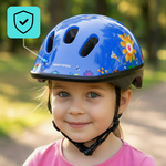 Kinderfahrradhelm Meteor KS06 XS 44-48 cm Garten